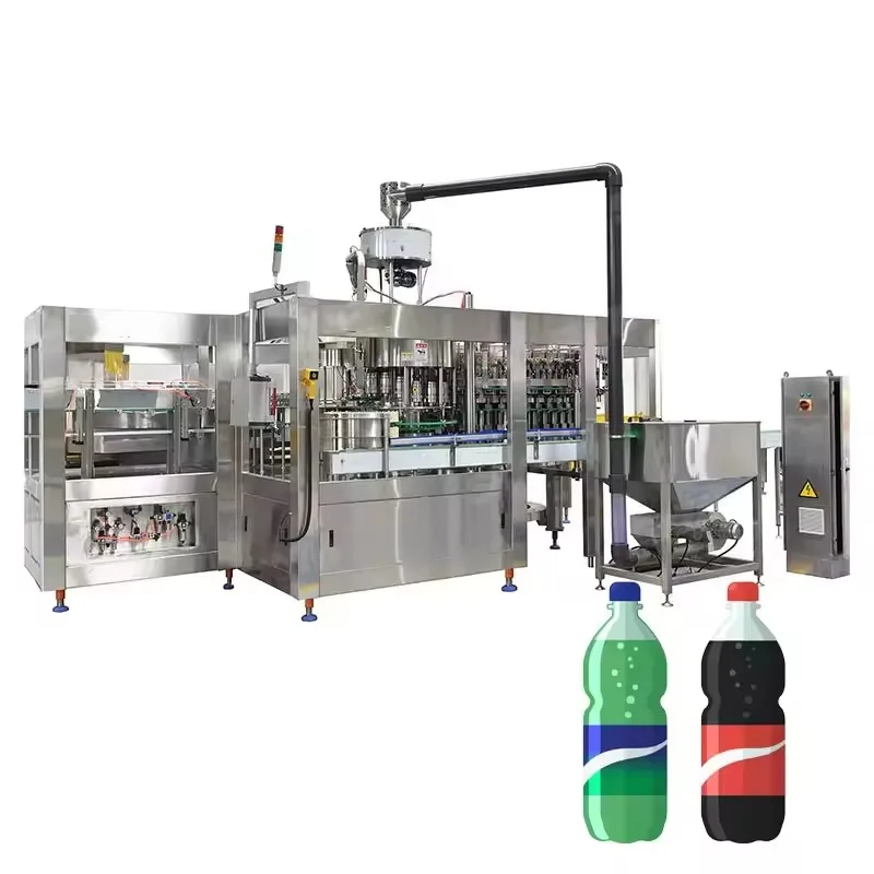 Customized Automatic Carbonated Drink Soft Drink Soda Filling Machine Production Line